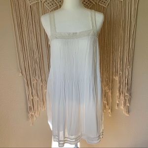 Aritzia (Wilfred) - Lace Trim Mini Dress